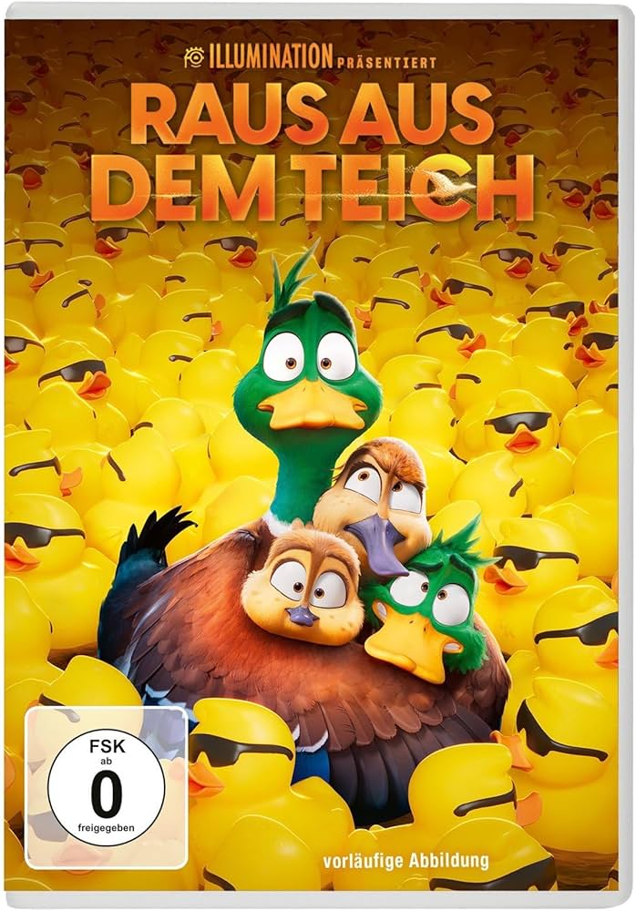 Heimkino-Tipp: „Raus aus dem Teich“ – Illumination bringt schräge Vögel zu uns nach Hause