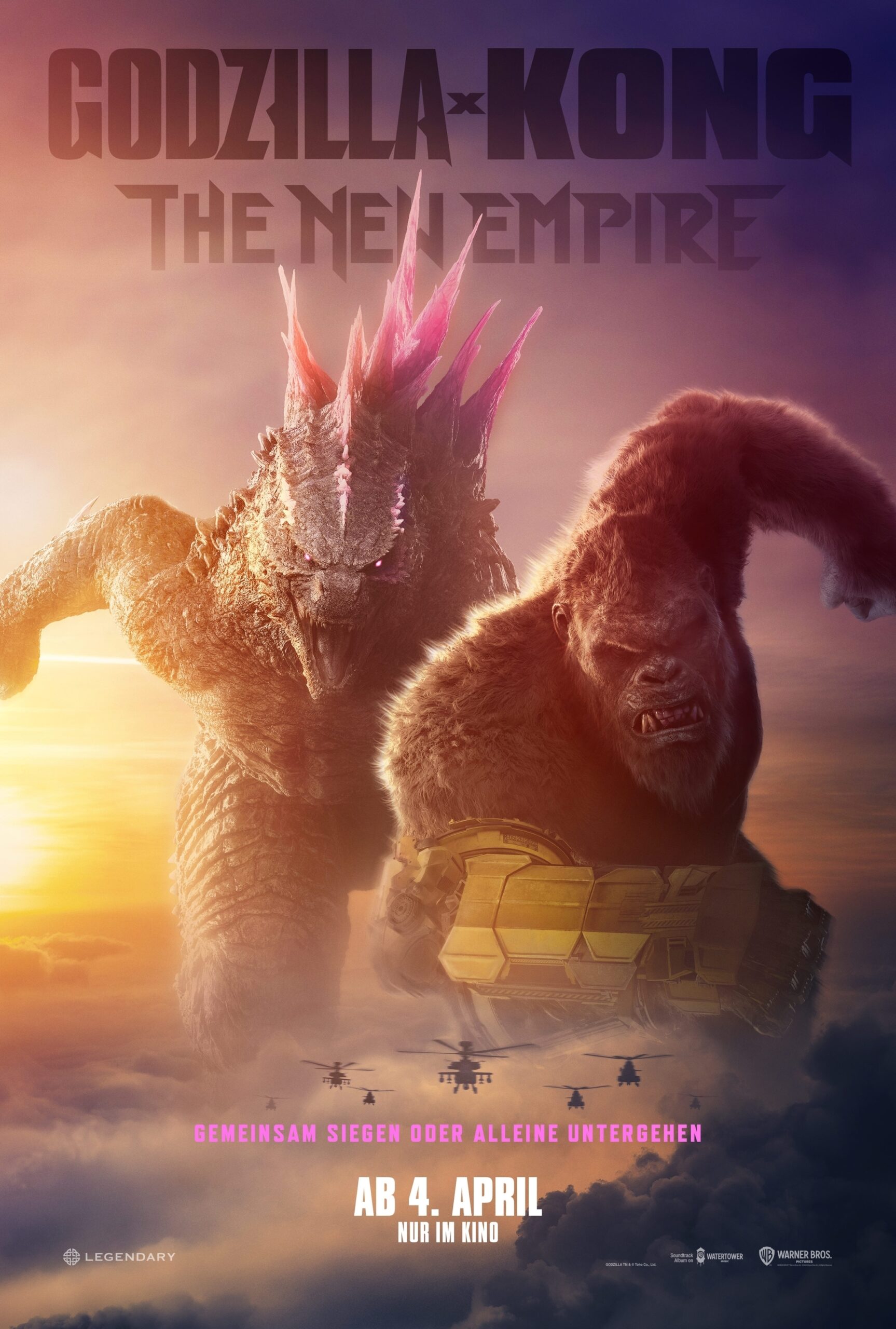Ab 4.4. im KINO: „Godzilla x Kong: The New Empire“ – Der epische Kampf geht weiter