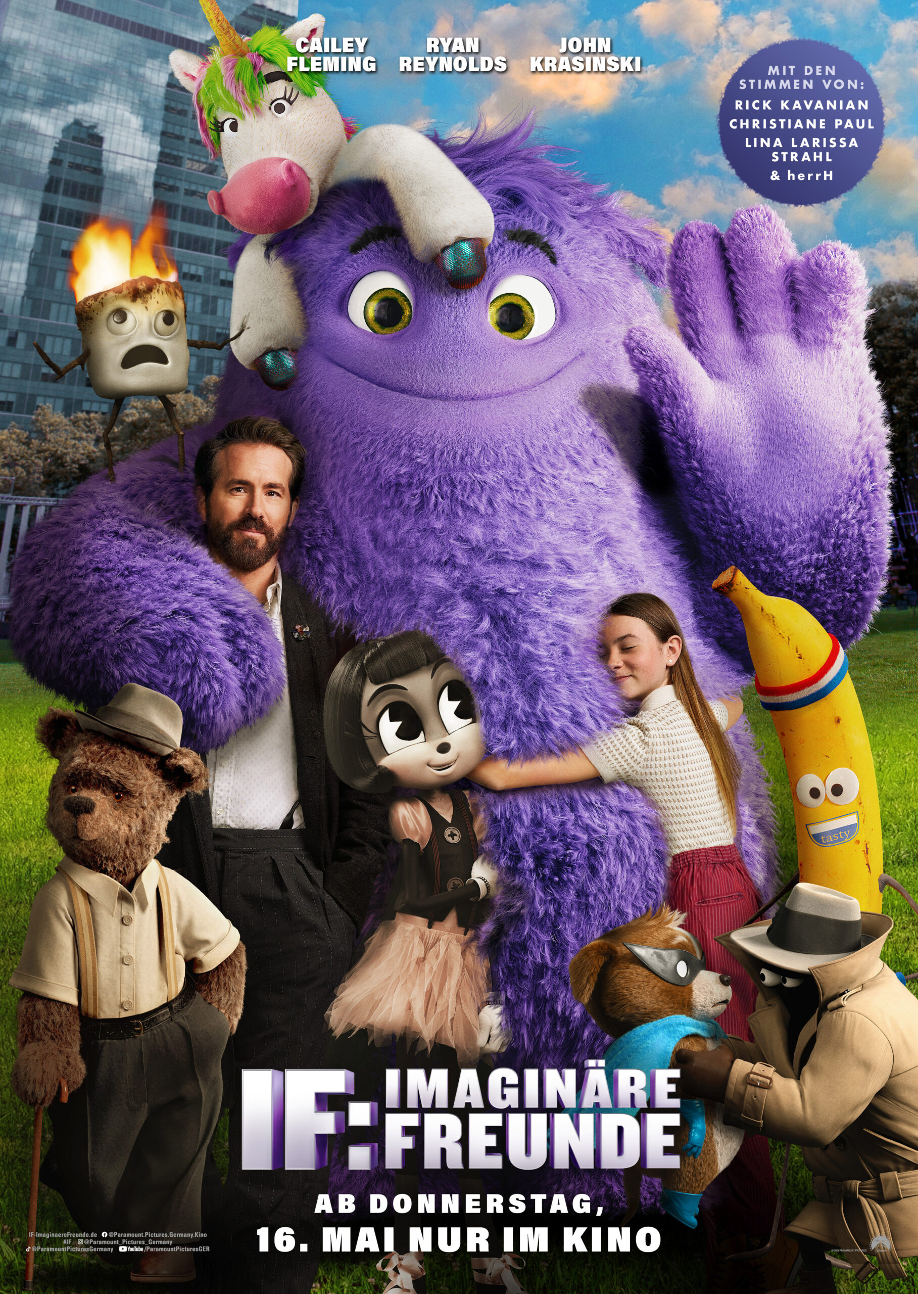 AB DEM 16. MAI IM KINO: „IF: Imaginäre Freunde“ – Eine unglaubliche Reise voller Animationsspaß, Humor und mit ganz viel Herz!