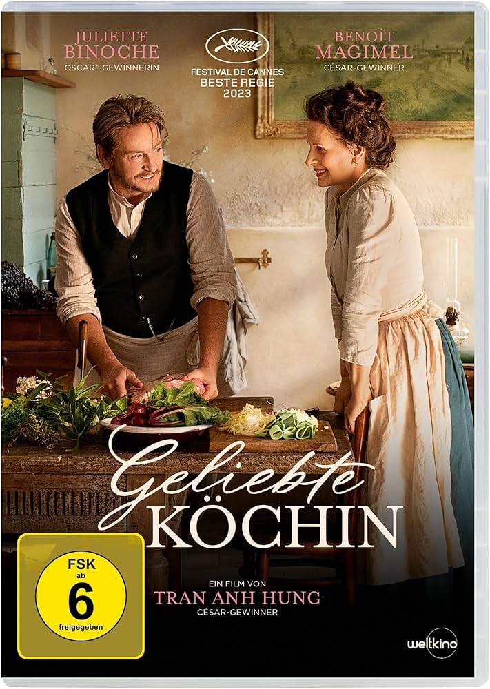 Heimkino-Tipp: „Geliebte Köchin“ – Ein kulinarisches Fest für eine außergewöhnliche Liebe – Mit Juliette Binoche und Benoît Magimel