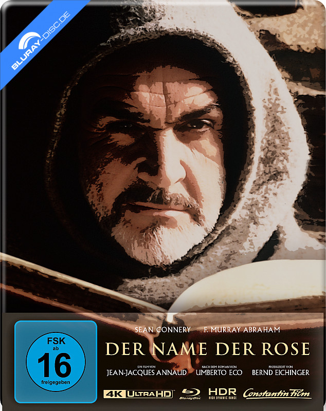 Heimkino-Tipp: „Der Name der Rose“ – Bestseller-Verfilmung mit Sean Connery und Christian Slater nach aufwendigem Makeover jetzt in 4K