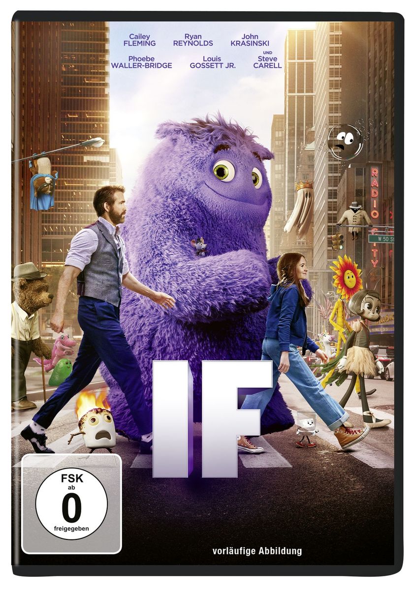 Heimkino-Tipp: „IF: Imaginäre Freunde“ – Eine unglaubliche Reise voller Animationsspaß, Humor und mit ganz viel Herz!