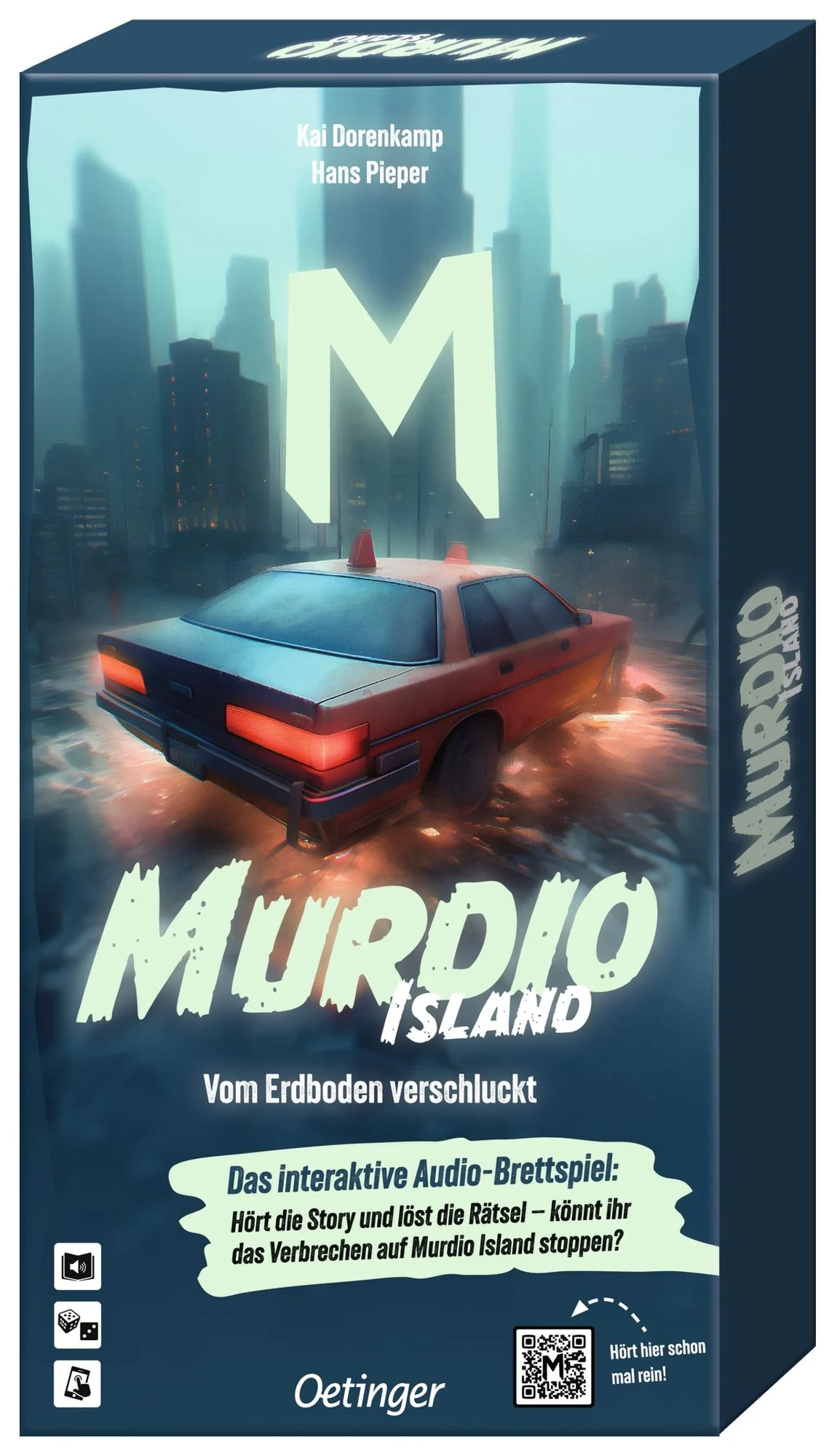 Spiele-Tipp: „Murdio Island“ – Interaktives Krimi-Hör- und Brett-Spiel und packender Rätselspaß für die ganze Familie