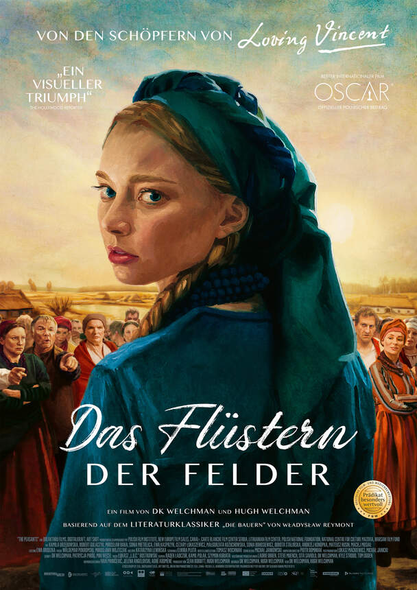 AB 12.9. IM KINO: „Das Flüstern der Felder“ – Preisgekrönter Animationsfilm von den Machern von „Loving Vincent“
