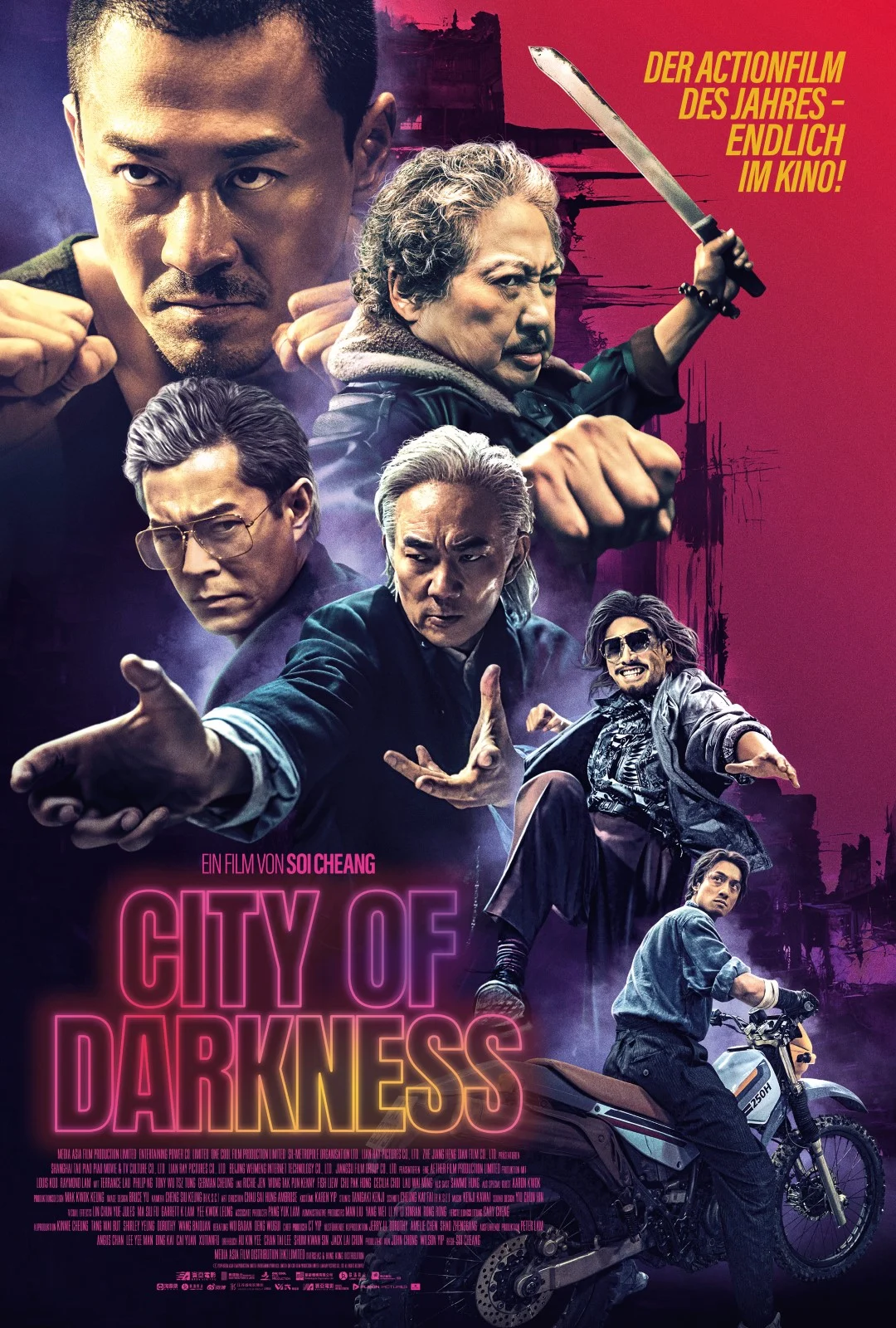 AB DEM 28. NOVEMBER IM KINO: „City of Darkness“ – Ein actiongeladenes Epos in den Straßen von Hongkong