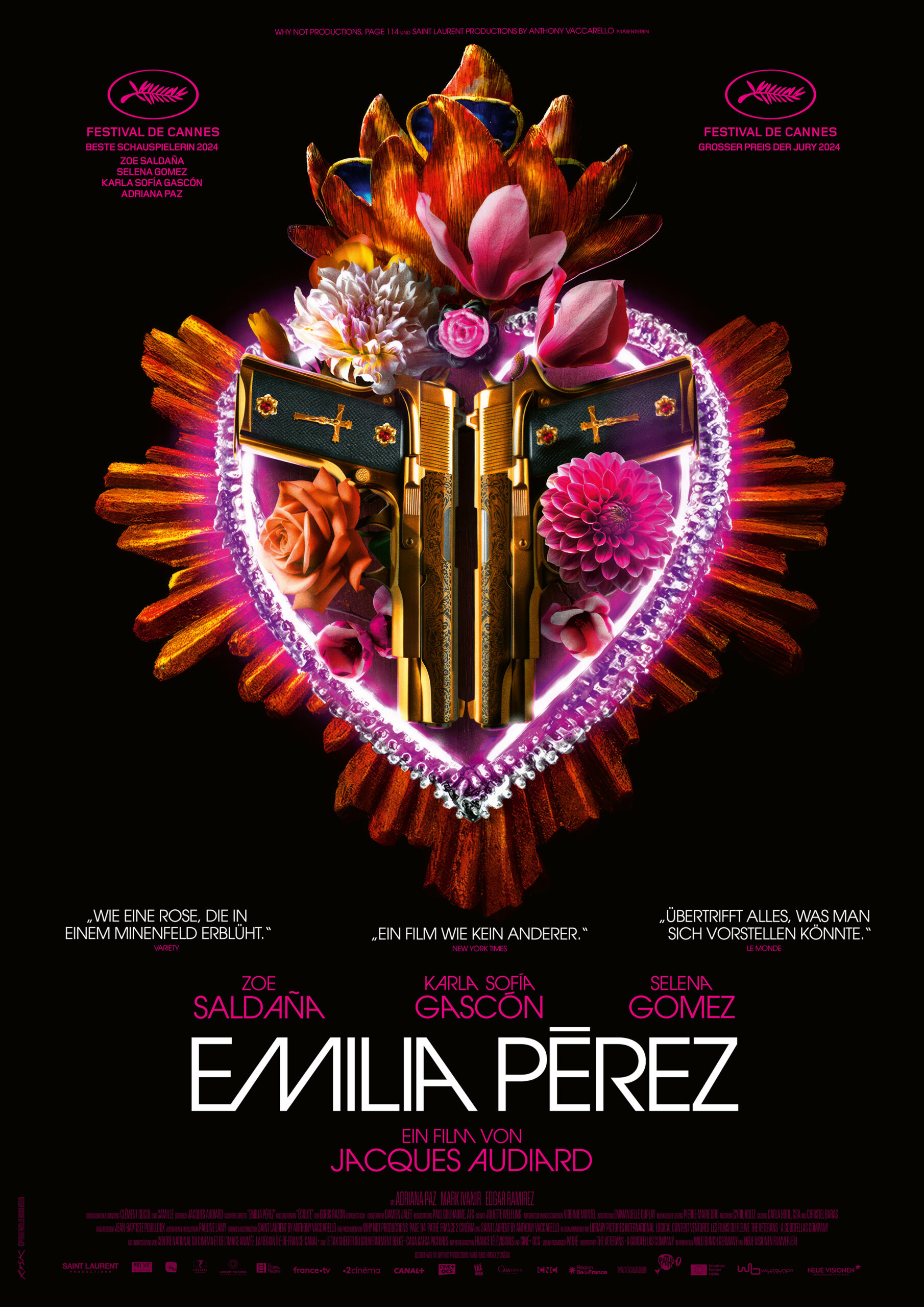AB 28.11. IM KINO: „Emilia Pérez“ – Kraftvolles, modernes Epos mit Starbesetzung, das alle Sinne fesselt