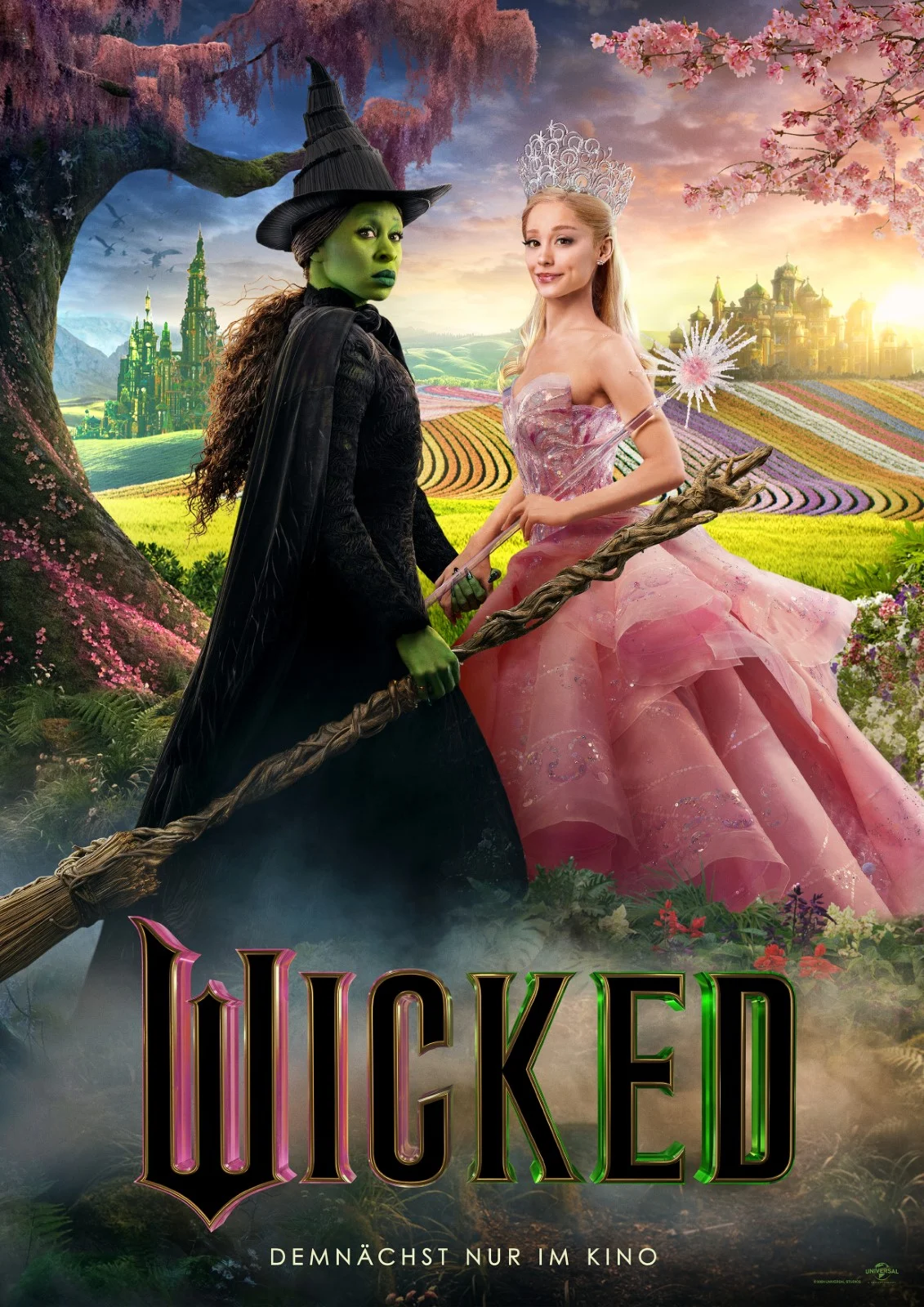AB 12.12. IM KINO: „Wicked“ – Das spektakuläre, mitreißende Kinoereignis mit Ariana Grande und vielen weiteren Stars