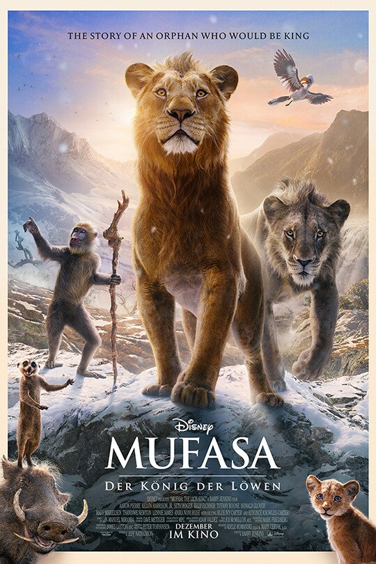 AB DEM 19. DEZEMBER IM KINO: „Mufasa: Der König der Löwen“ – Die packende Vorgeschichte des Disney-Klassikers