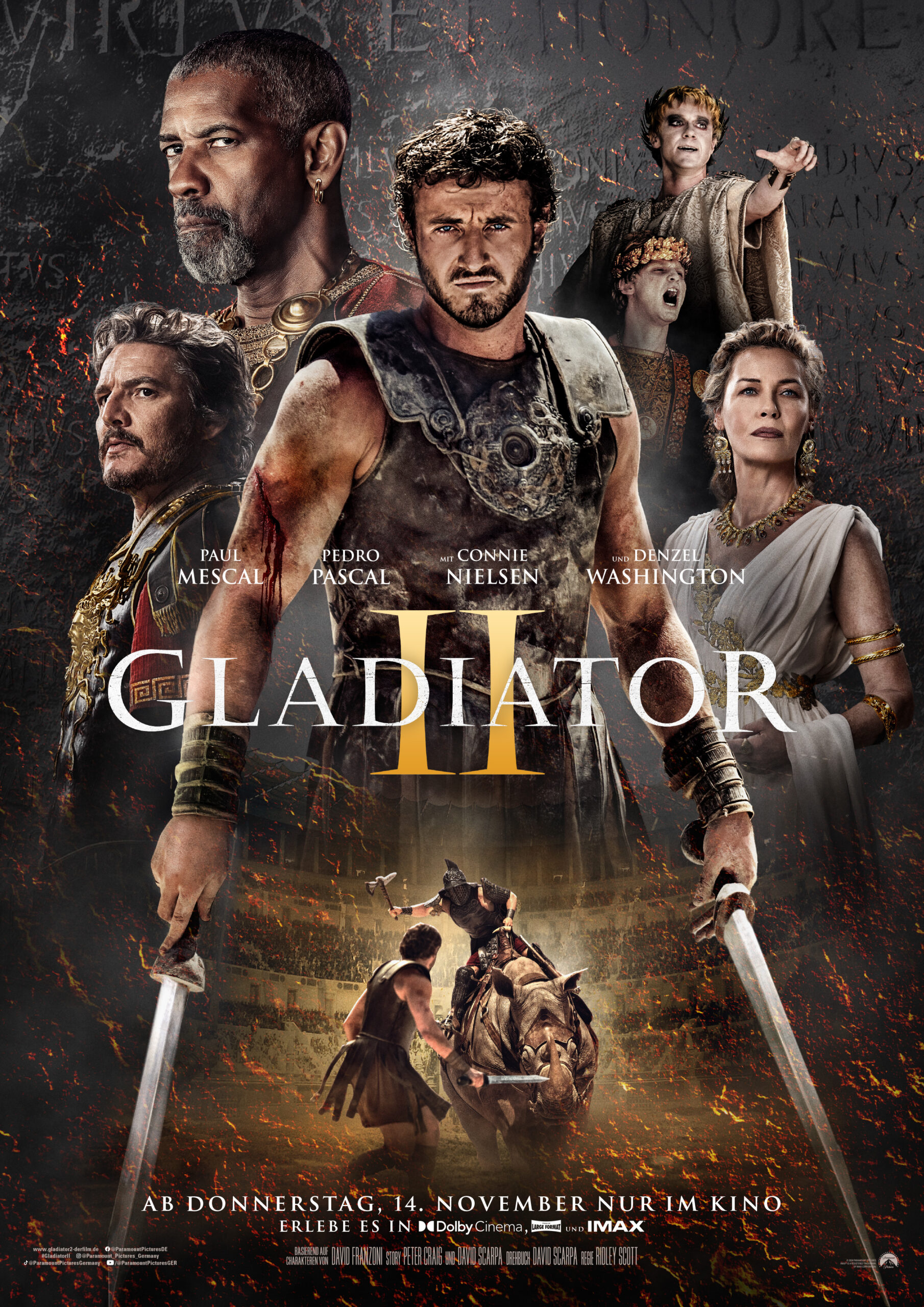 AB DEM 6. März im Heimkino: „Gladiator II“ – Die Rückkehr ins antike Rom: Macht, Rache, Liebe und epische Schlachten