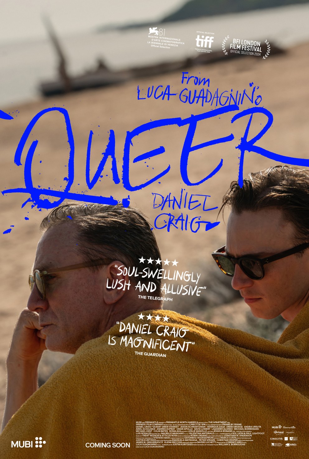 AB DEM 2. JANUAR IM KINO: „Queer“ – Ein spirituell bewegendes Meisterwerk