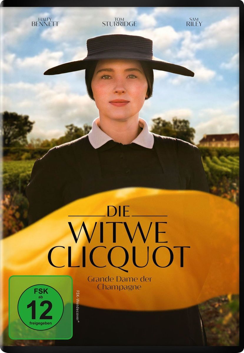 Heimkinotipp: „Die Witwe Clicquot“ – Historiendrama über eine Frau, die die Männerwelt der Champagnerindustrie revolutionierte