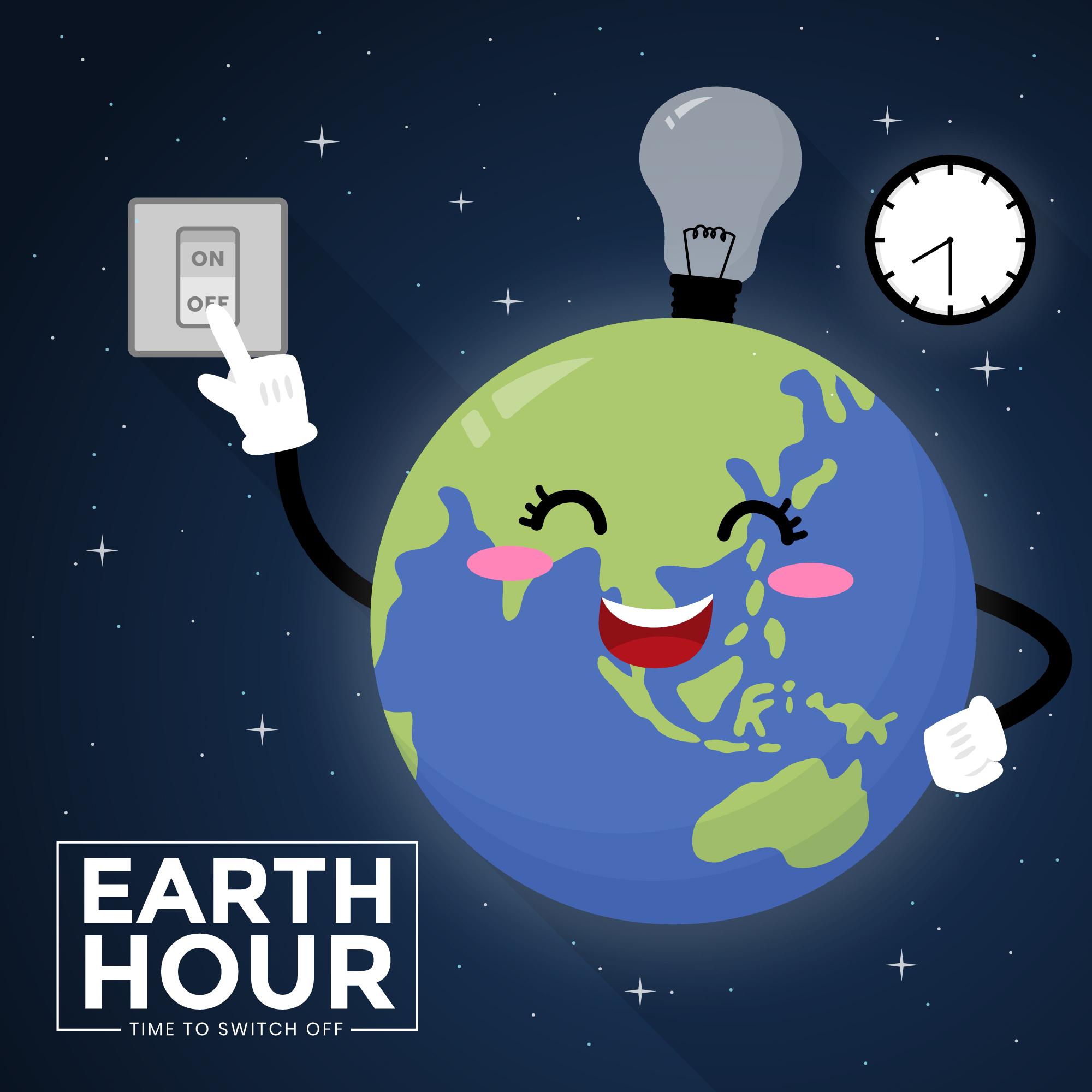Earth Hour 2025 – Für eine Stunde: Licht aus, Stimme an!