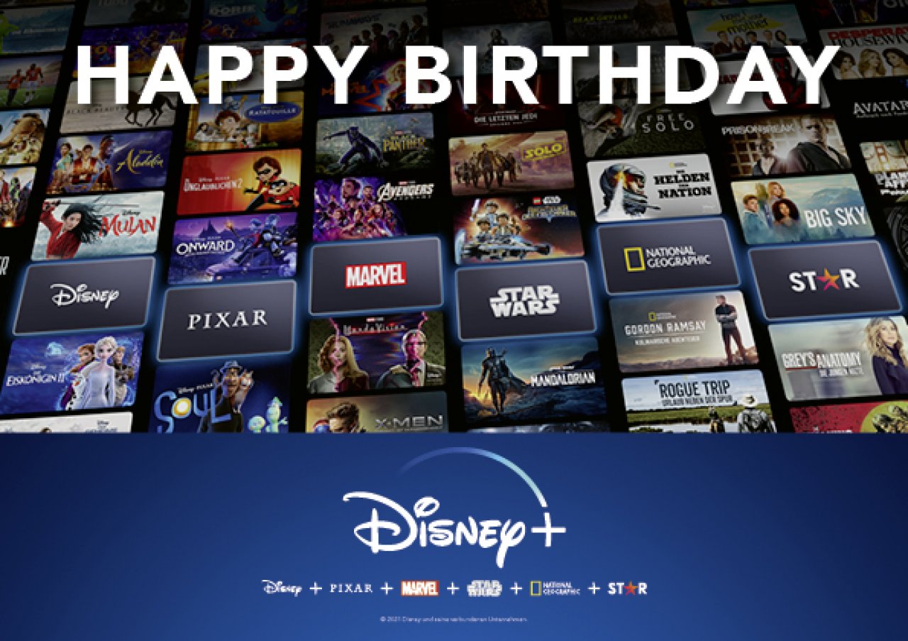 Fünf Jahre Streaming mit Disney+ – Die Jubiläumshighlights aus allen Disneywelten