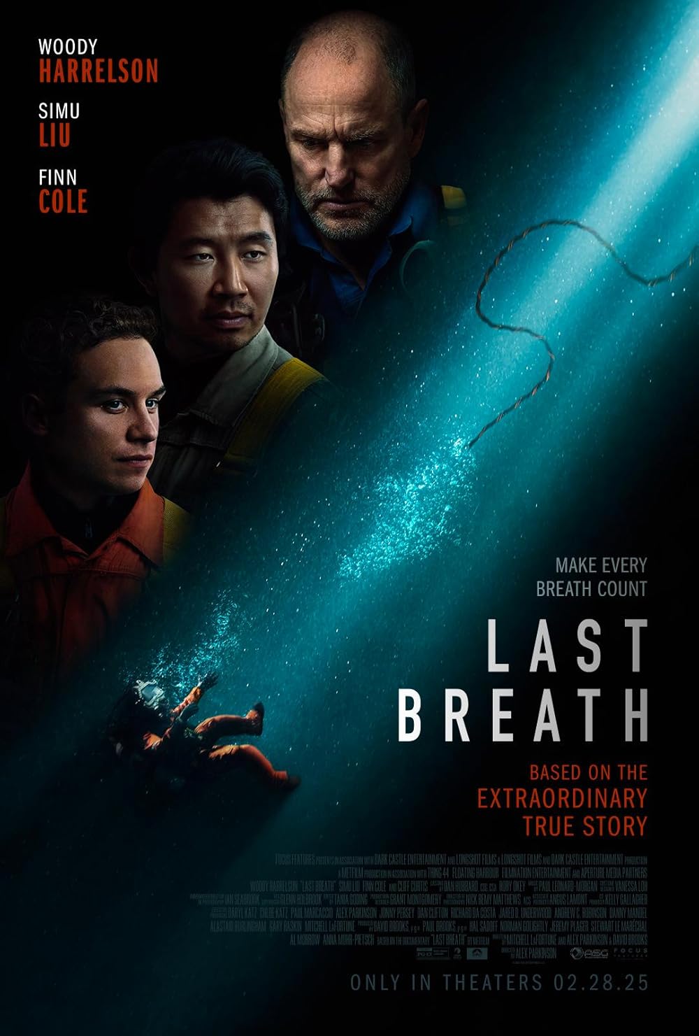 AB 8.5. IM KINO: „Last Breath“ – Atemloses Actiondrama mit Sogwirkung über die Rettungsmission eines Berufstauchers in Lebensgefahr