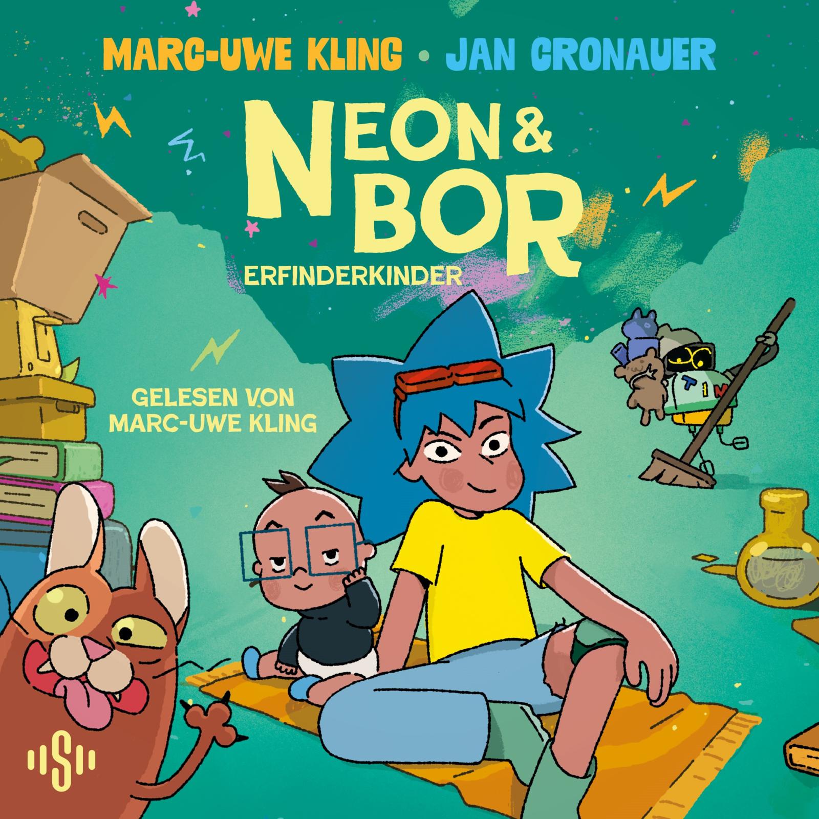 Hörbuch-Tipp: „Neon und Bor: Erfinderkinder“ von Marc-Uwe Kling und Jan Cronauer – Der genial-witzige neue Streich des Bestseller- Autors