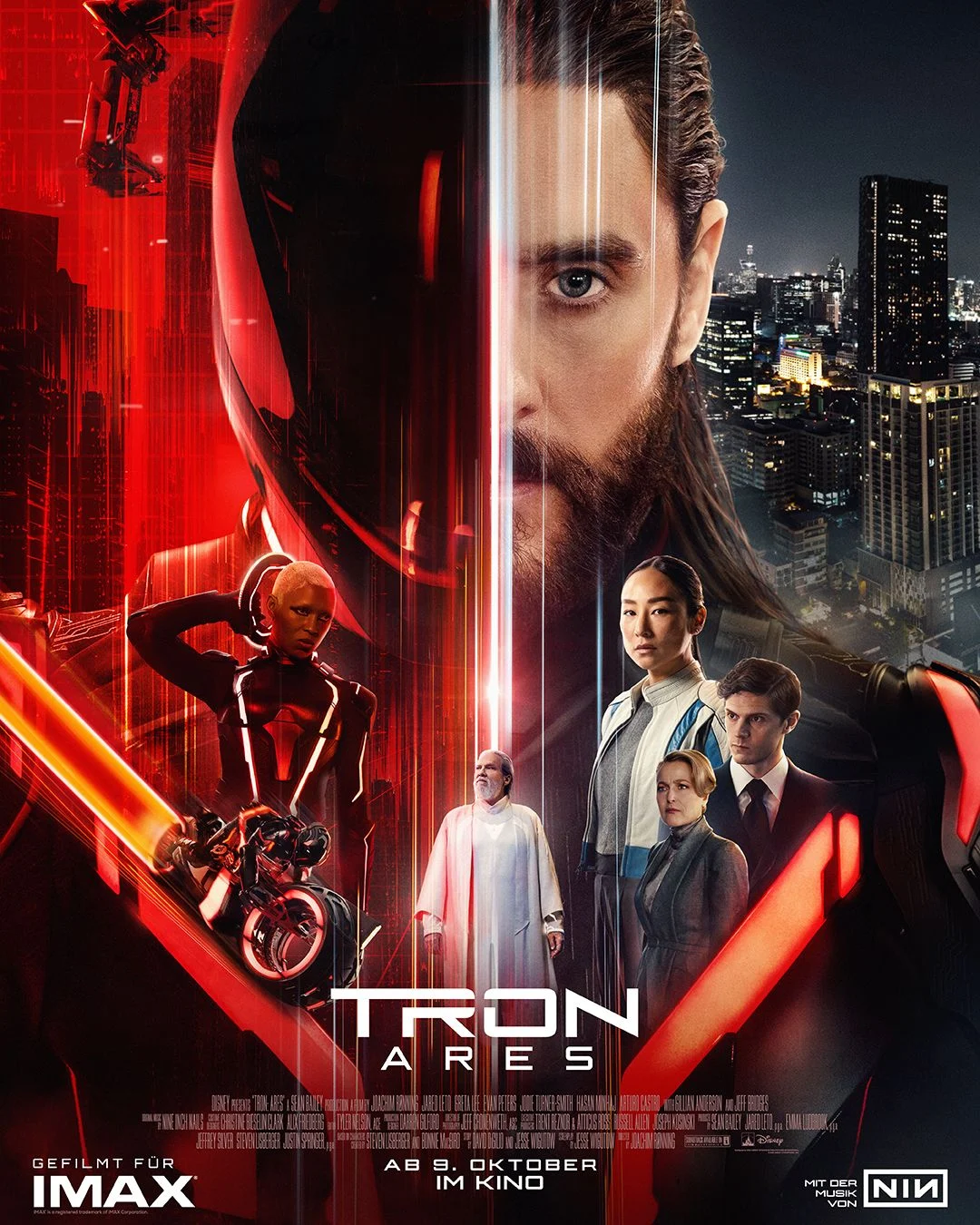 AB 9.10. IM KINO: „Tron: Ares“ – Jared Leto als abtrünnige KI schreibt die Regeln neu