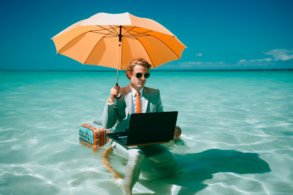 Sicher durch den Sommer surfen – Tipps zur Vermeidung von Cyberstress im Urlaub