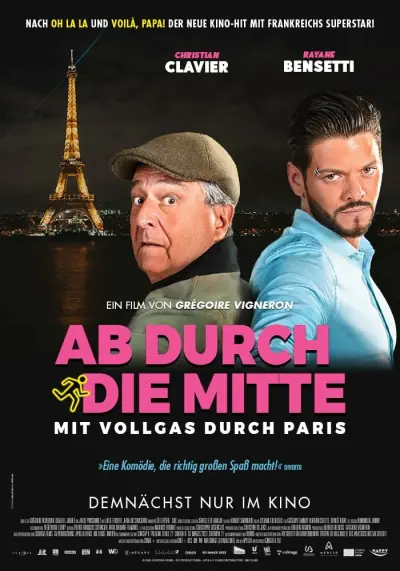 AB 4.6. IM KINO: „Ab durch die Mitte – Mit Vollgas durch Paris“ – Und voll rein ins Chaos mit „Monsieur Claude“-Star Christian Clavier!