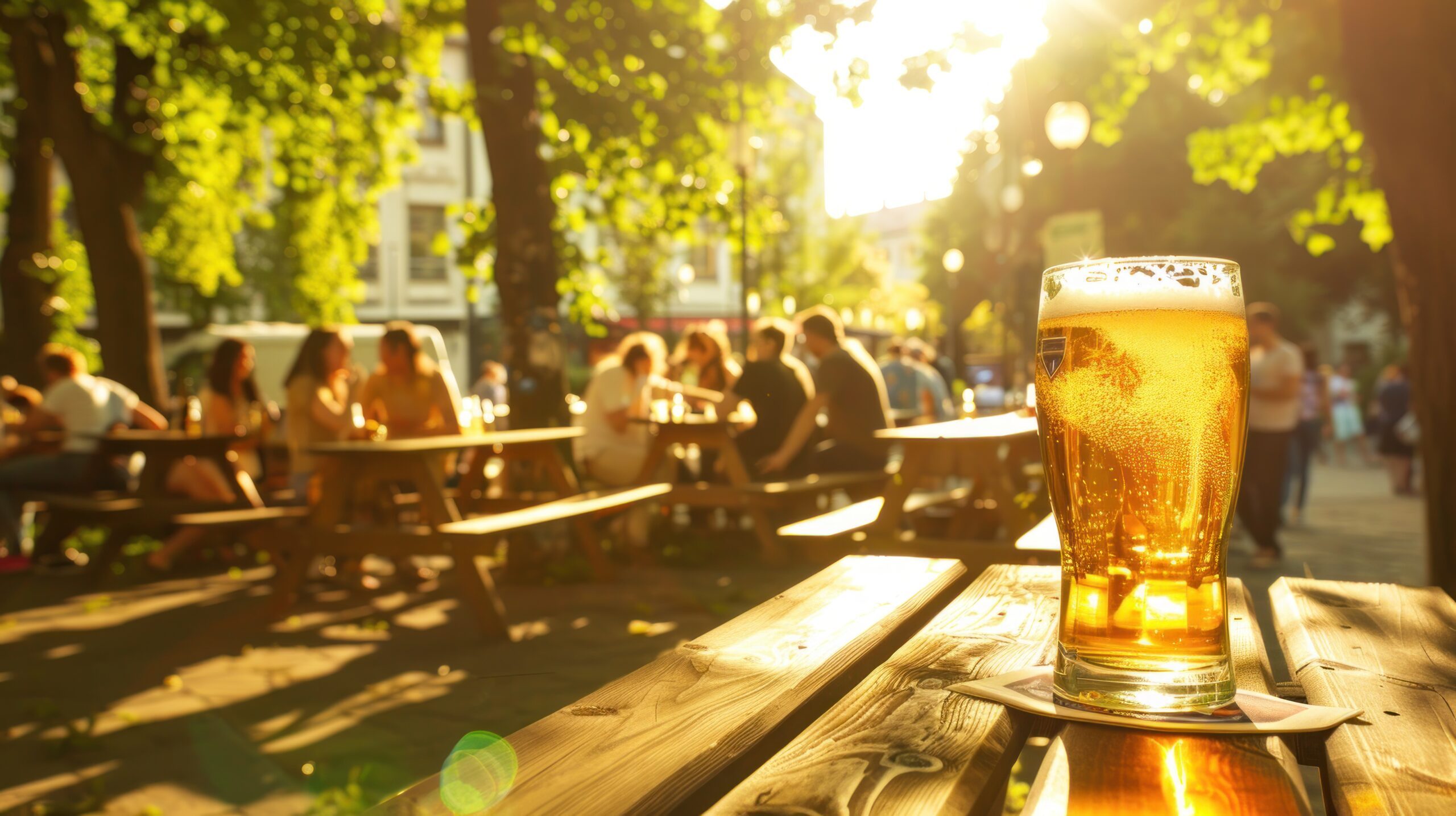 365 Tage im Jahr – Der beliebte Biergarten im Wandel der Zeit